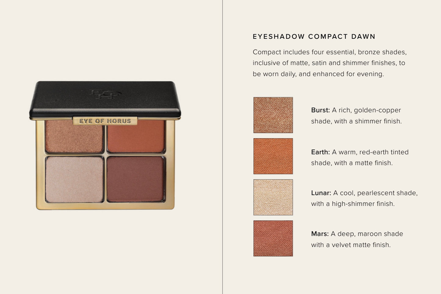 Eyeshadow Compact - Dawn