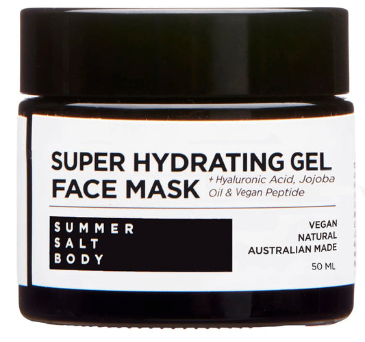 Super Hydrating Gel Face Mask + Mini Application Brush