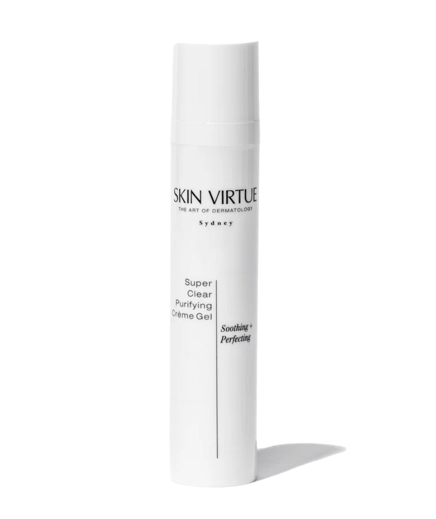 Super Clear Purifying Crème Gel.